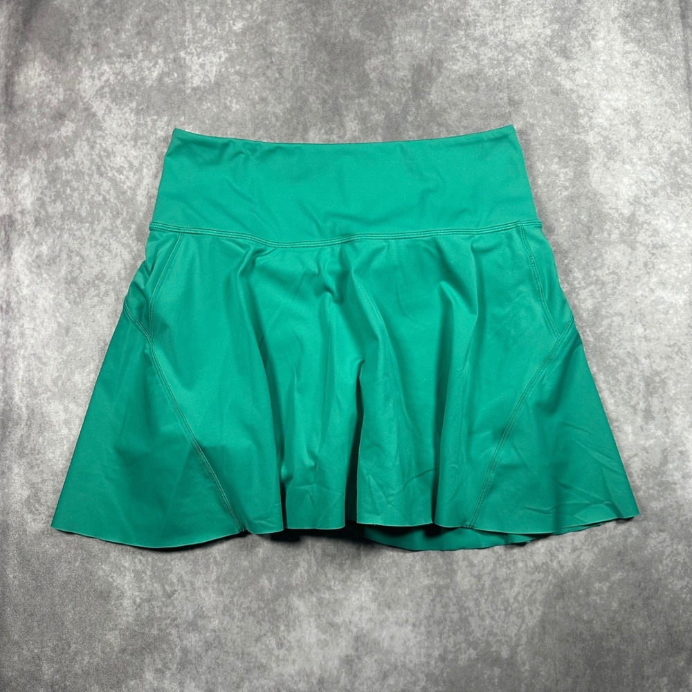 Athleta Ace Tennis Skort 15.5 Green Athletic Skirt Size S Pickleball Golf Gym